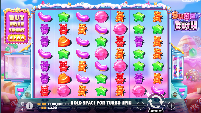 Como jogar Sugar Rush, Guia Sugar Rush, Regras do Sugar Rush
